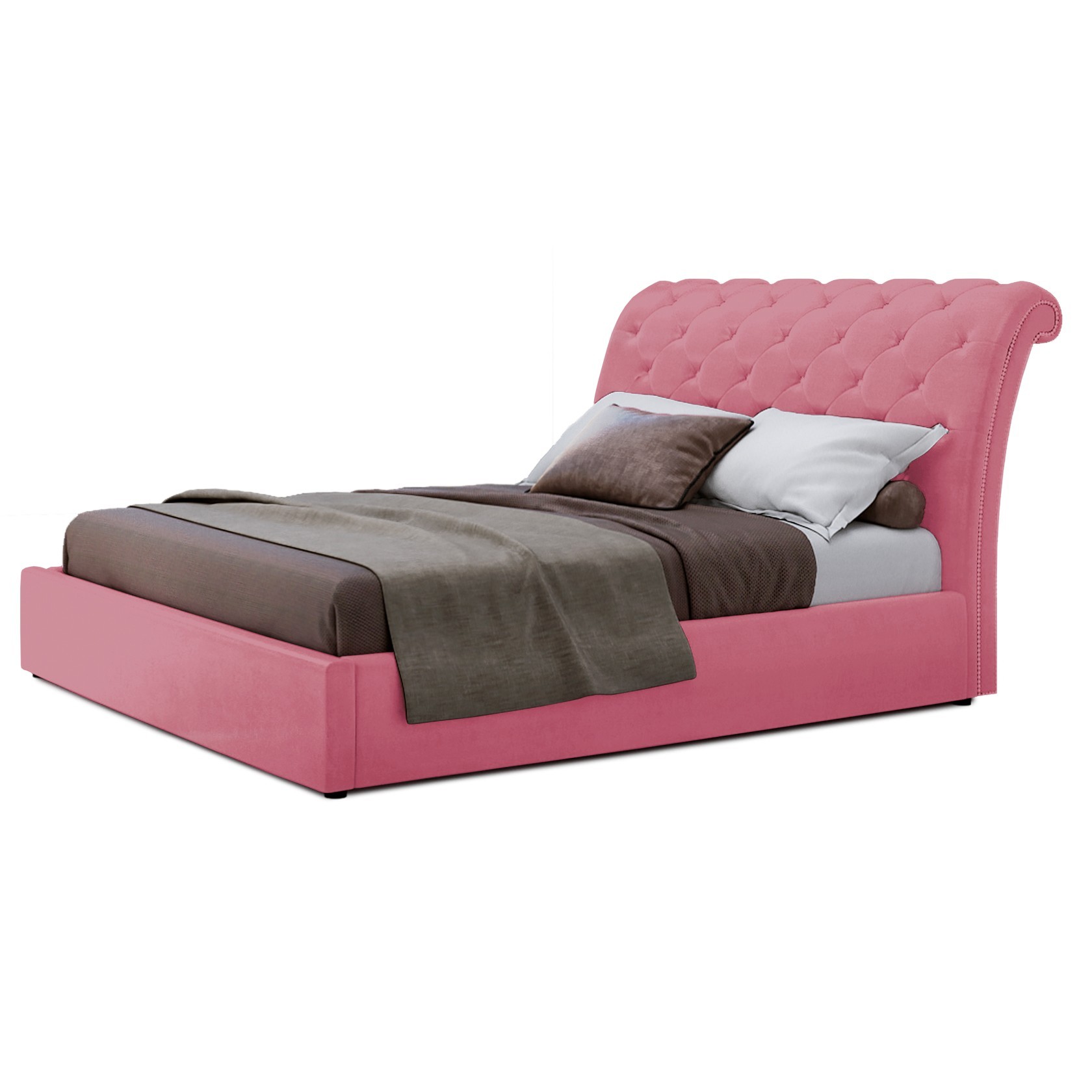 

Кровать Версаль (Green Sofa) Розовая 180х200 см 381110_24