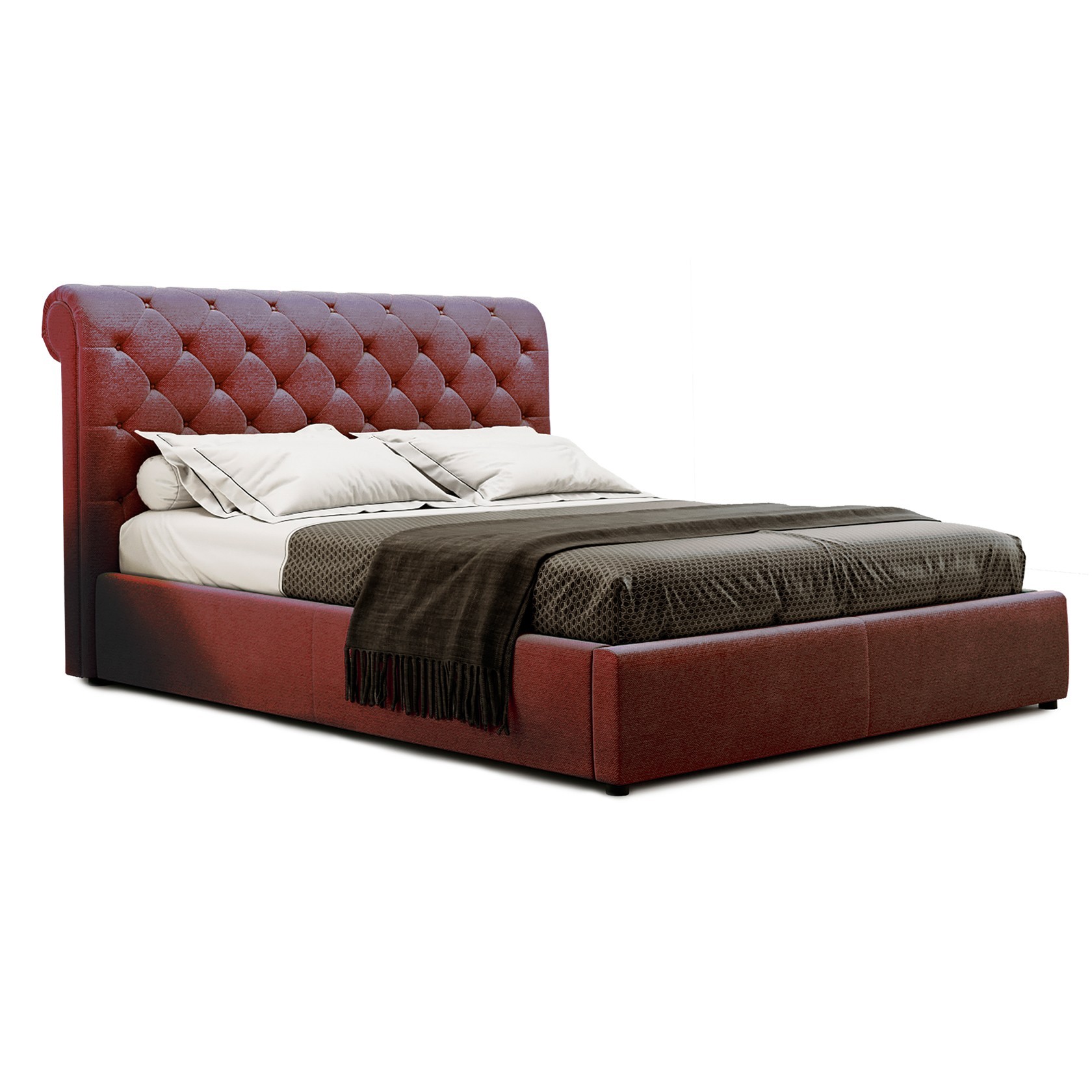 

Кровать Валенсия (Green Sofa) Красная 180х200 см 381106_29