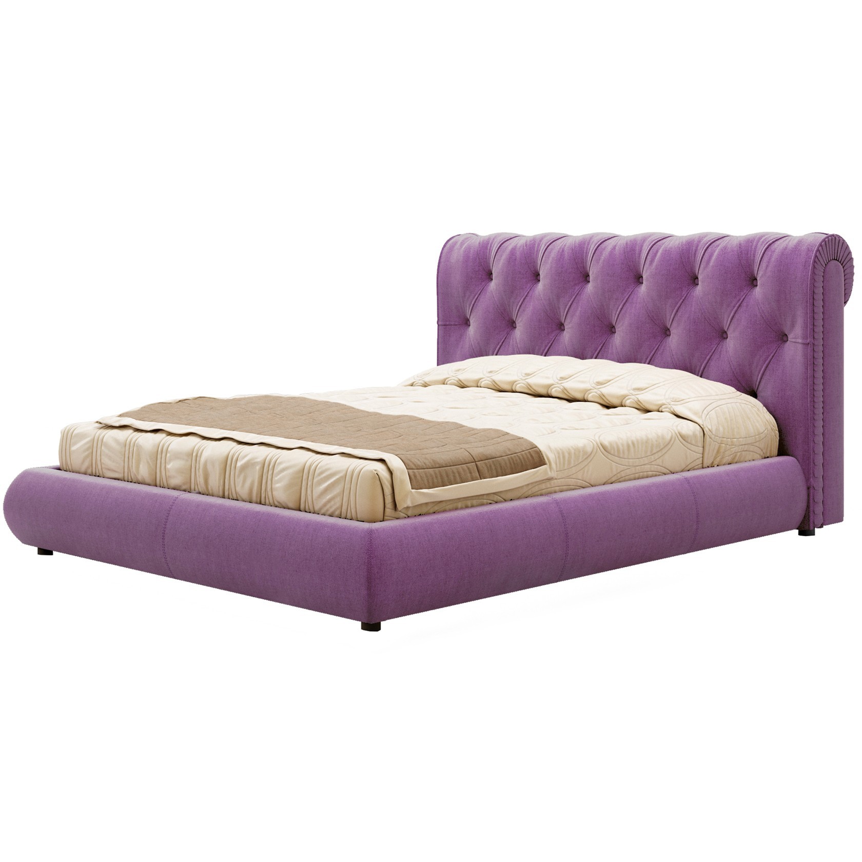 

Кровать Честер II (Green Sofa) Фиолетовая 120х200 см 381148_16