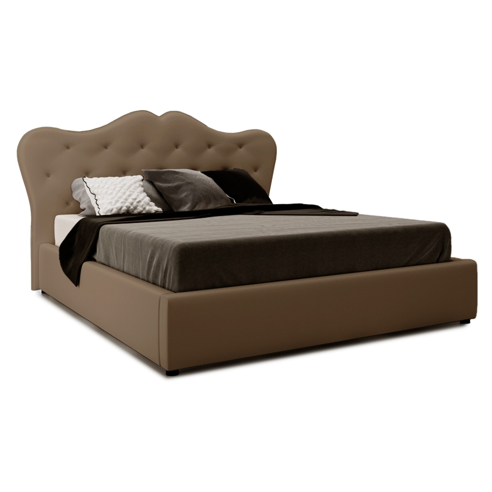 

Кровать Монро (Green Sofa) Темно-коричневая 160х200 см 381125_38