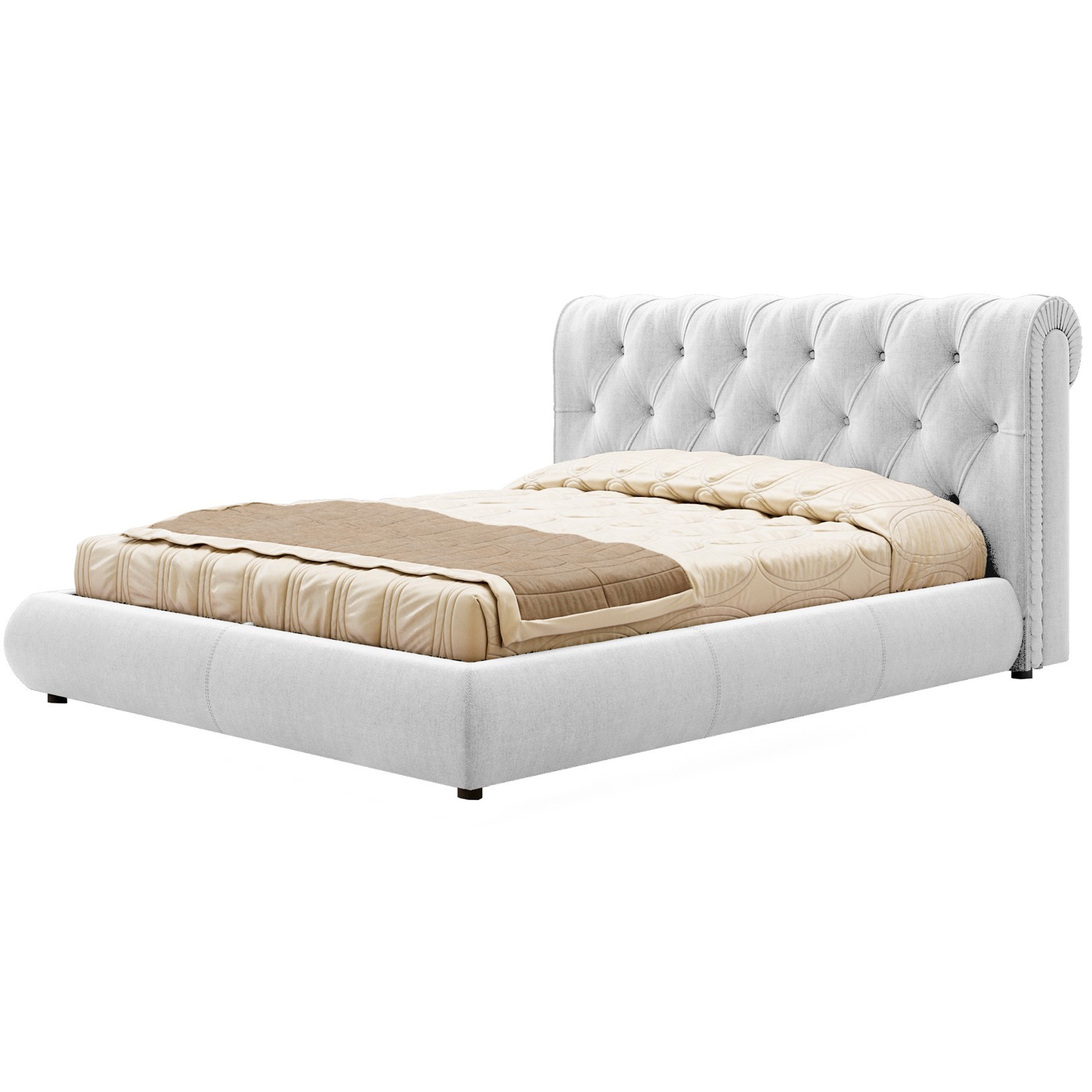 

Кровать Честер II (Green Sofa) Белая 200х200 см 381148_45
