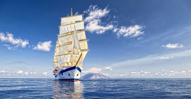 

Фотообои Море 'Фрегат' (2930) , Классик