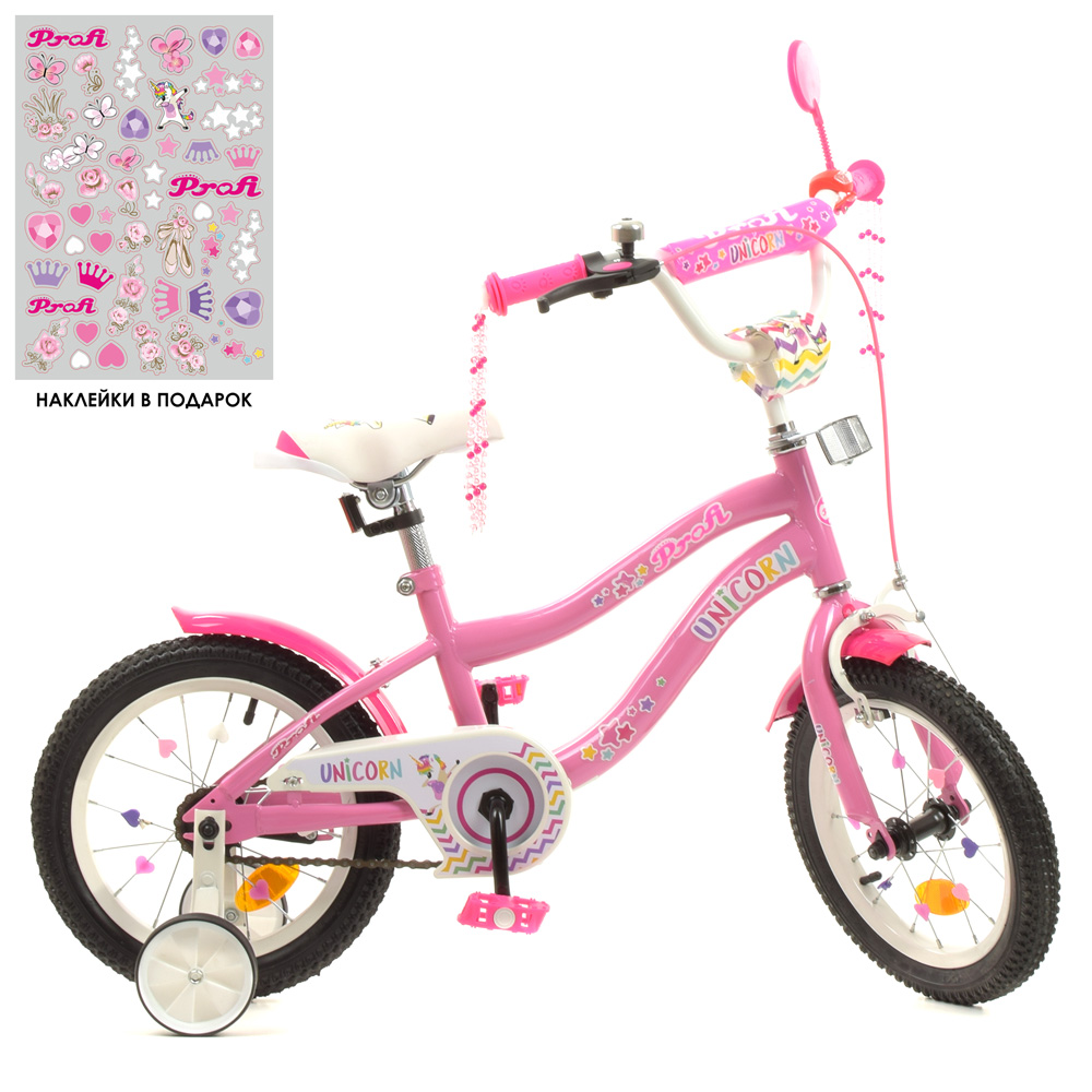 

Велосипед Profi 14" Unicorn Y14241 Pink (Y14241)