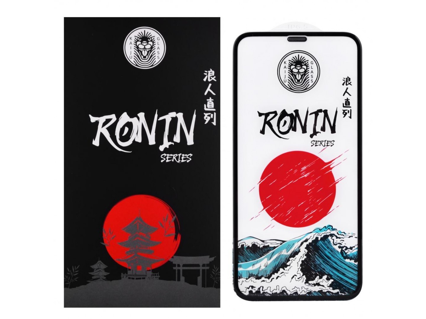 

Защитное стекло FULL SCREEN KAIJU GLASS Ronin Series iPhone X/Xs/11 Pro + пленка на заднюю панель