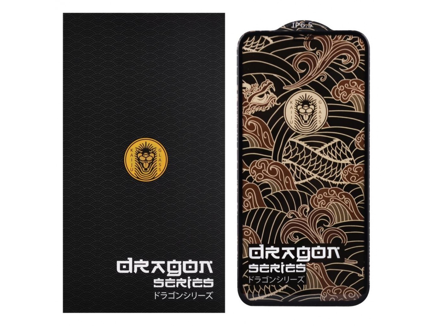 

Защитное стекло FULL SCREEN KAIJU GLASS Dragon Series iPhone 7/8/SE 2 + пленка на заднюю панель