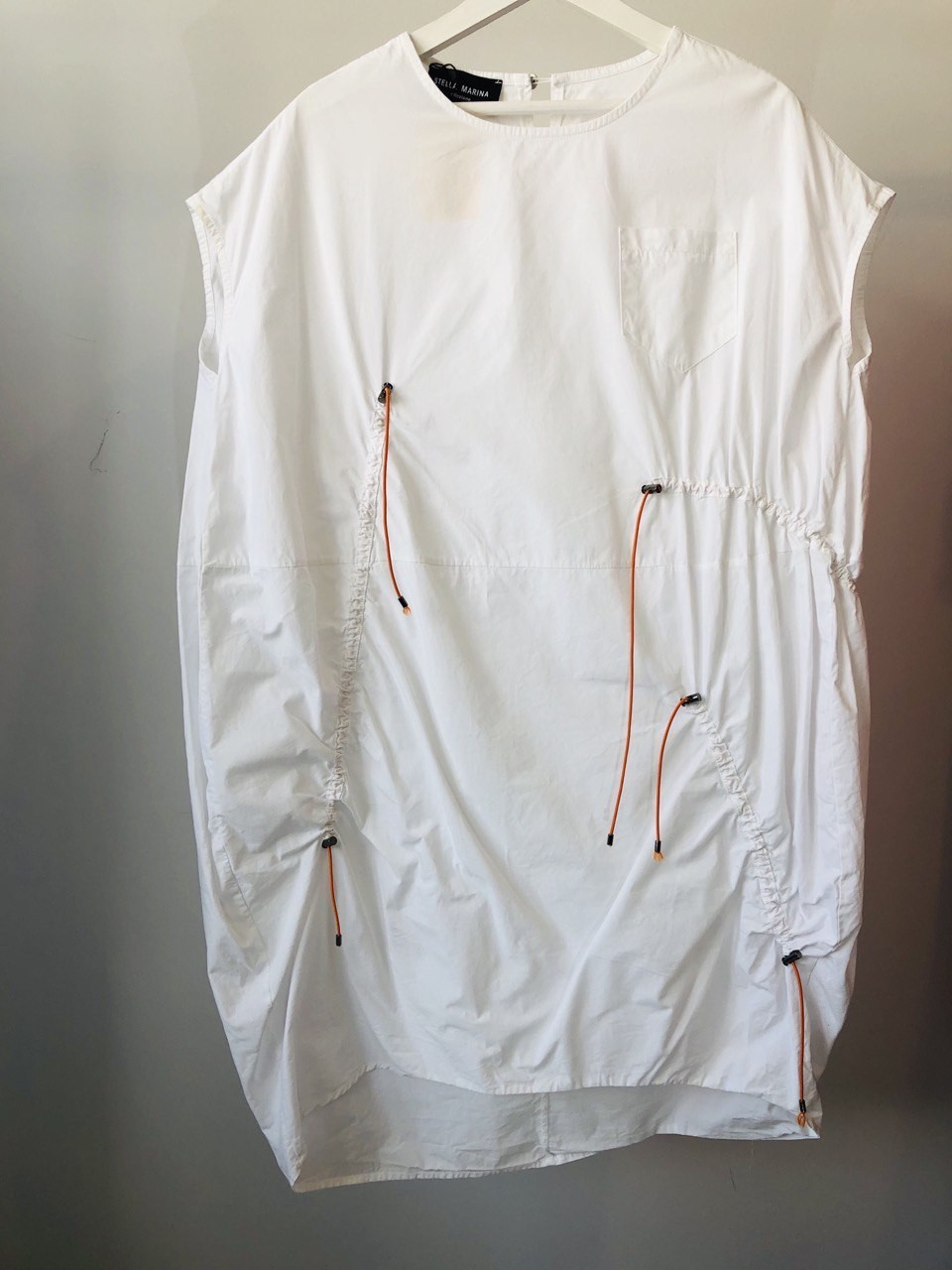 

Туника STELLA MARINA KG0066 Oversize Белая