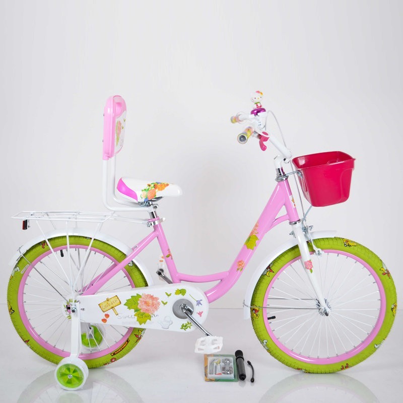 

Велосипед для дівчинки Rueda ROSES 18" Pink