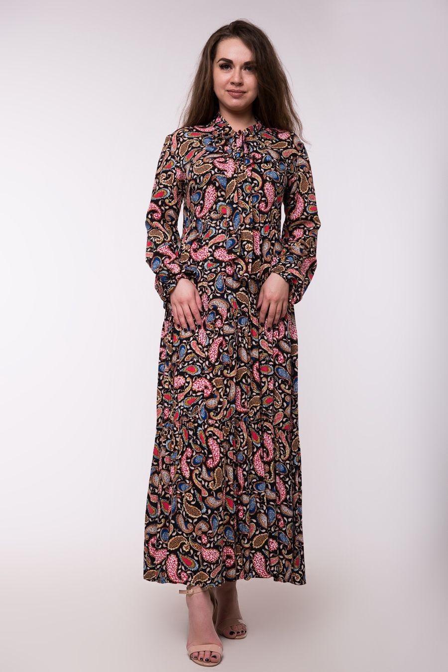 

Платье Jesstore D630-72 One Size разноцветное
