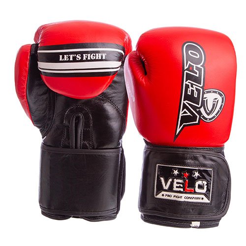 

Перчатки боксерские VL-8186 Velo 10oz Красный (37241010)