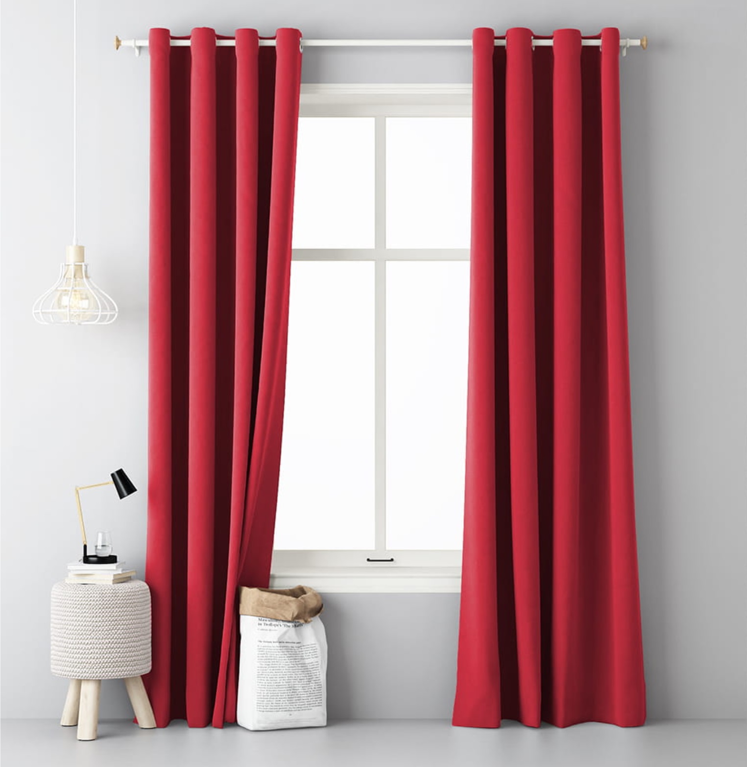 

Дизайнерская штора Room99 140 х 250 см (AURA RED)