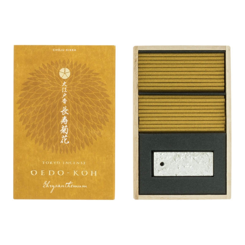 

японские благовония Nippon Kodo Oedo Chrysanthemum - Хризантема 60 шт.