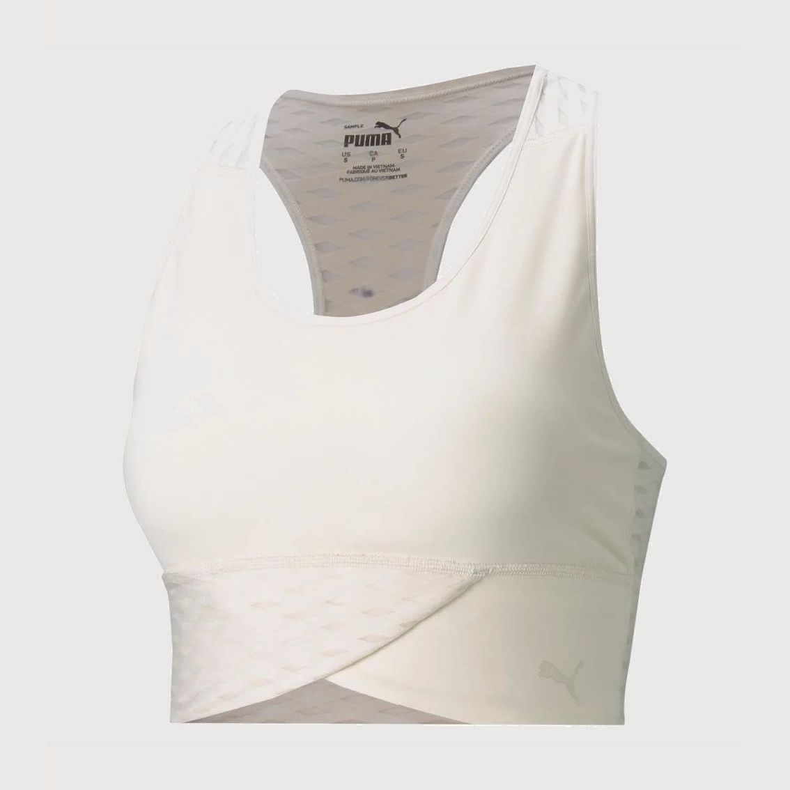 

Спортивный топ Puma Mid Impact Flawless Bra 52029875 S Eggnog