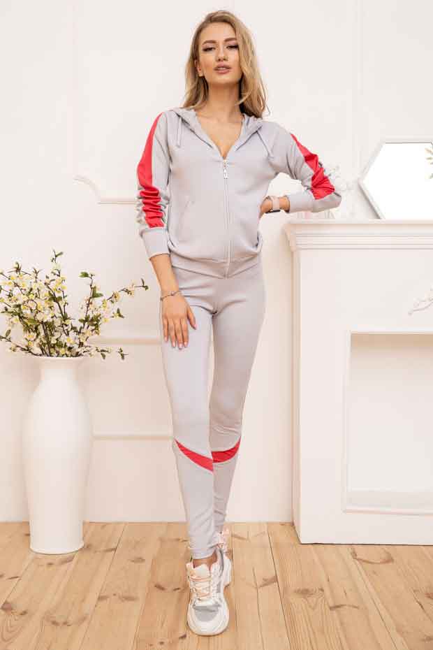 

Спорт костюм жен. 131R130658 цвет Серо-розовый XS