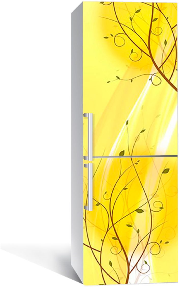 

Виниловая 3D наклейка на холодильник Zatarga Лимонное дерево 650х2000 мм