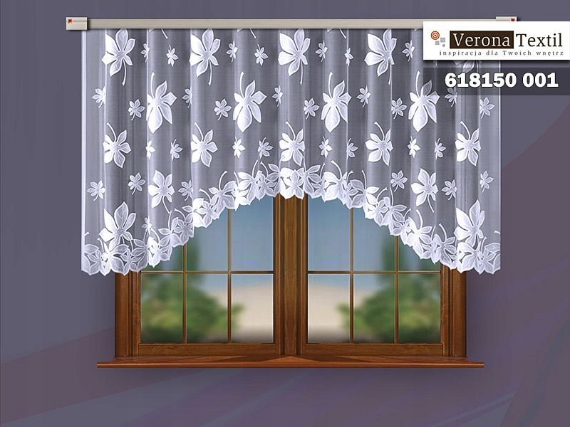 

Ажурная жаккардовая тюль Verona Dominika 120 х 300 см (618150 001)