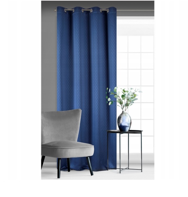 

Штора Decority Maroko 250 х 135 см, синяя