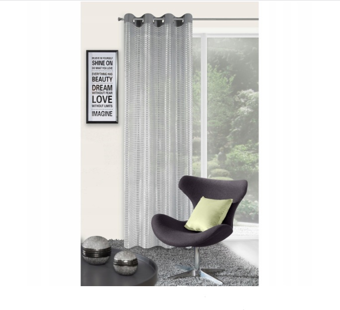 

Сетчатая штора Decority 250 х 140 см, серебристая