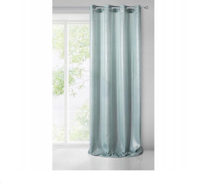 

Легкая жаккардовая штора Decority 250 х 140 см, мята