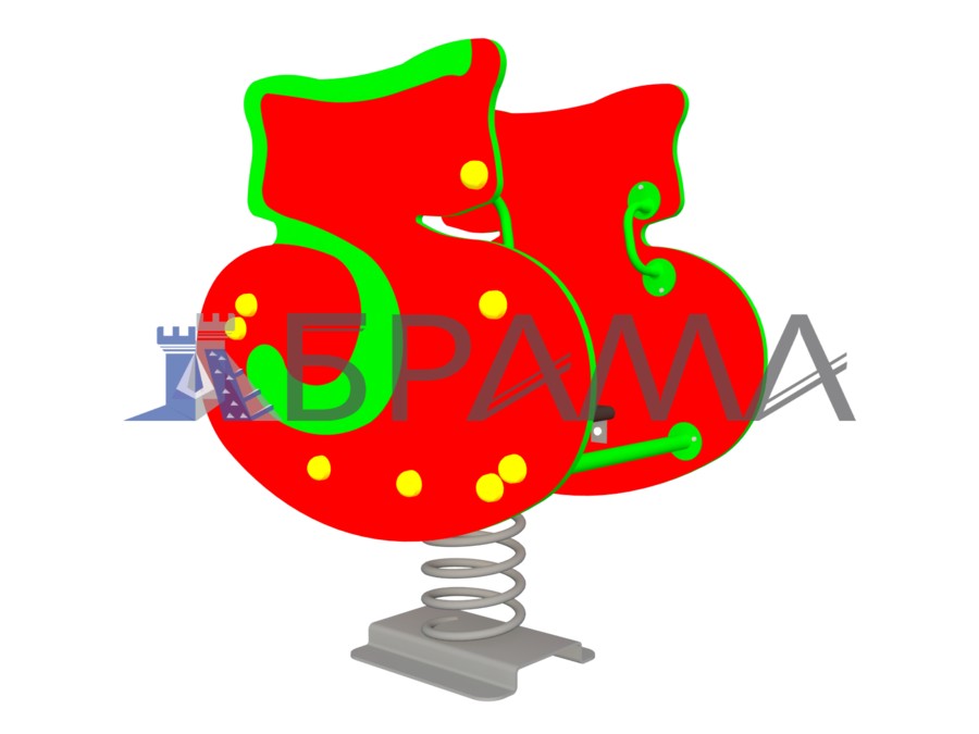 

Качель на пружине ЦИФРЫ "БРАМА" М-0406