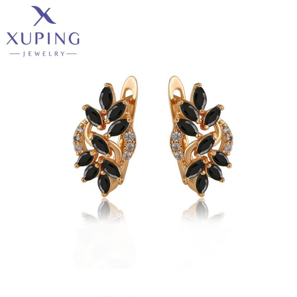 

Серьги Xuping с белыми фианитами позолота 18К 1904000
