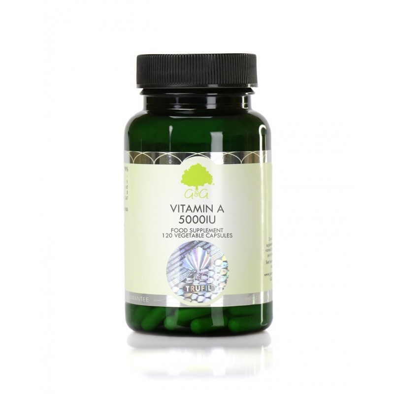 

Витамин G&G A (retinol) 5000iu - 120 Capsules