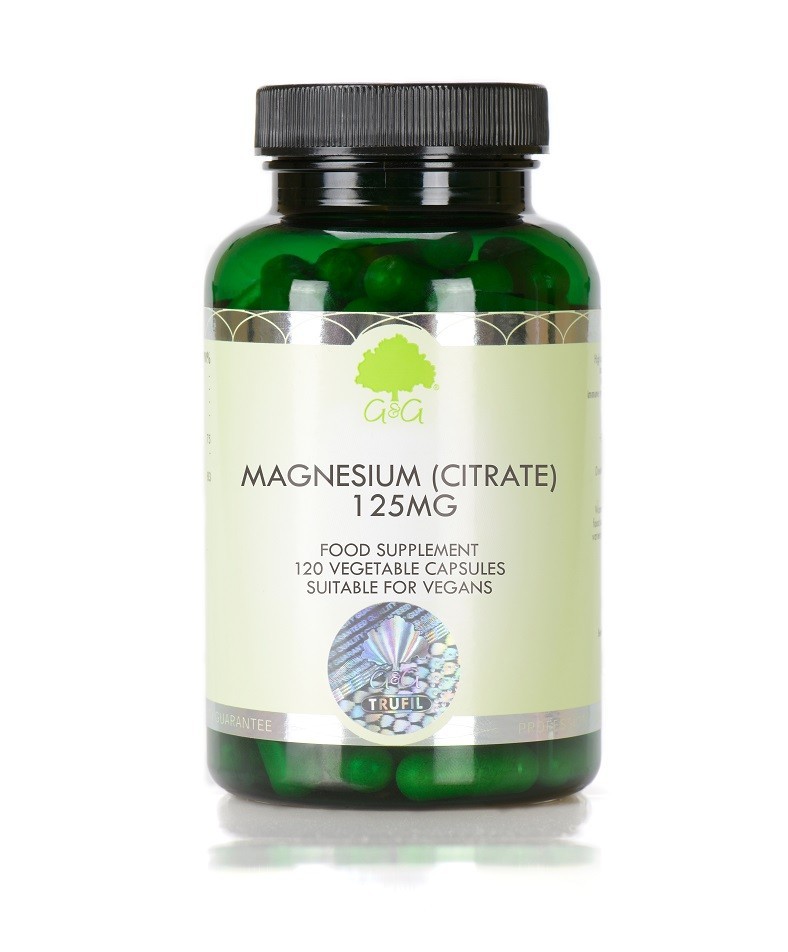 

Витамин G&G Magnesium (Citrate) 125mg - 90 Capsules