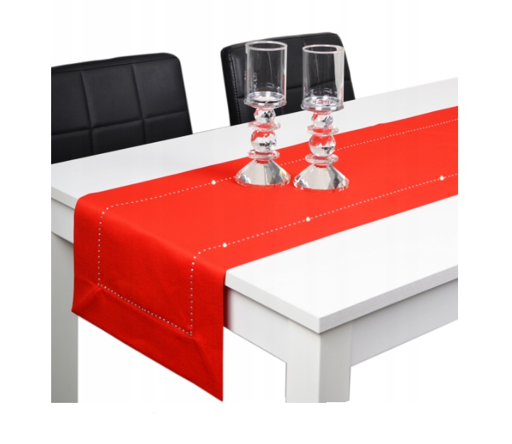 

Скатерть-дорожка Agmar Glamour 160 х 40 см, красная