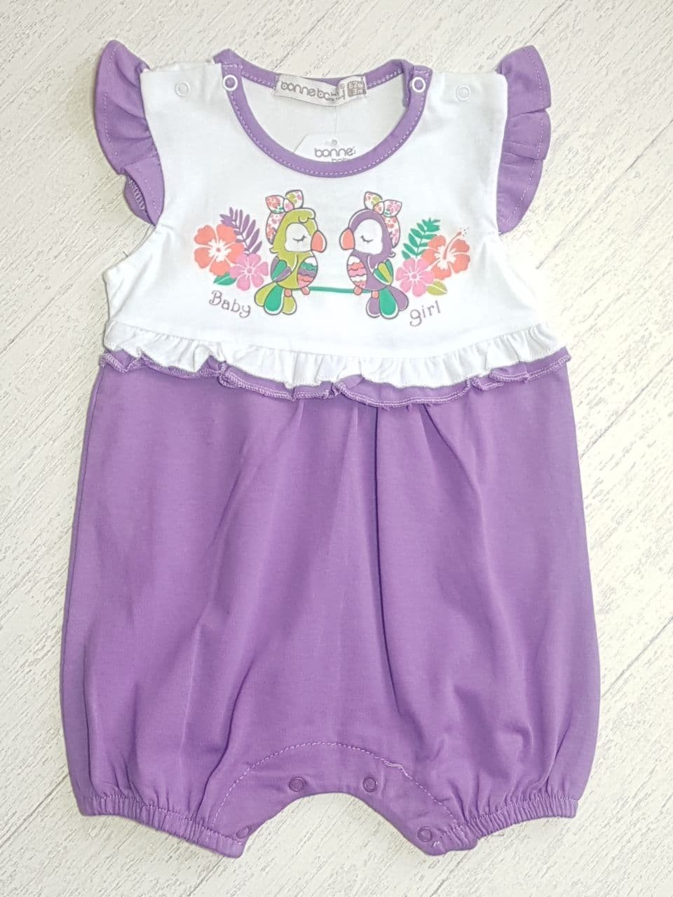 

Пісочник для дівчинки Bonne baby фіолетовий 381141-01-62