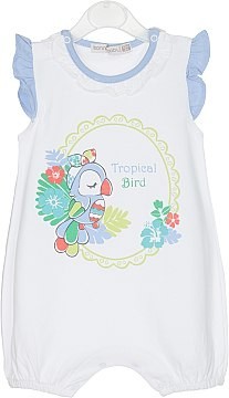

Пісочник для дівчинки Bonne baby білий з блакитним 381148-02-74