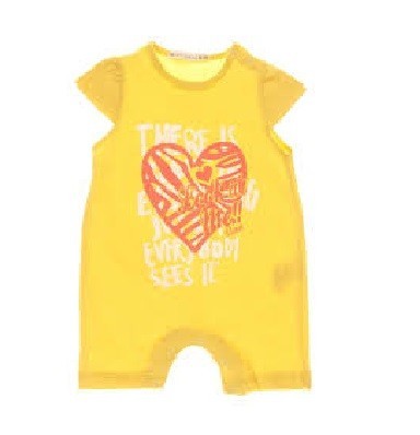 

Пісочник для дівчинки Bonne baby гірчичний 381156-01-68