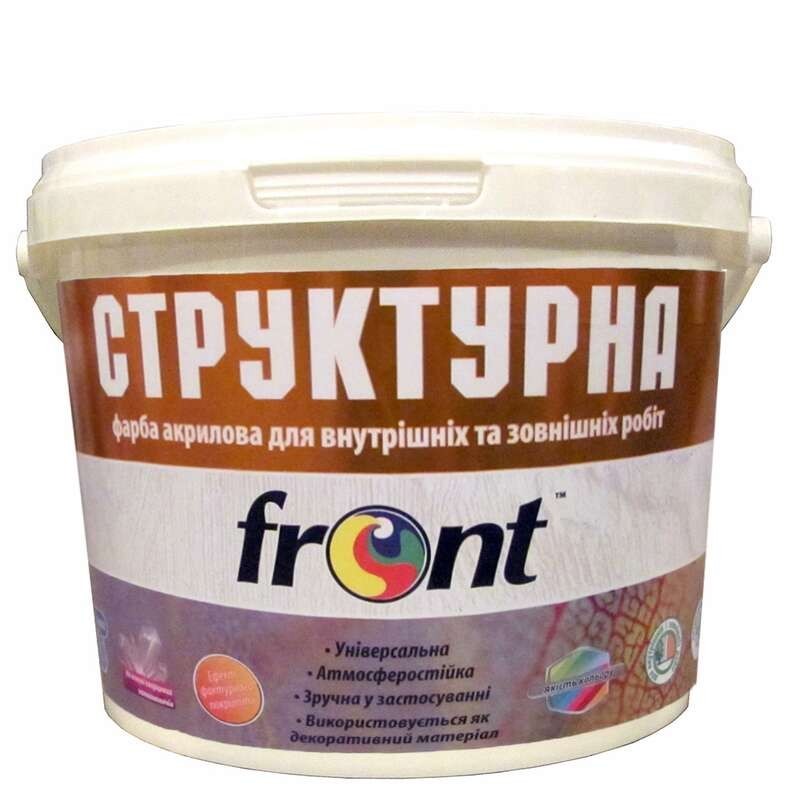 

Краска Front Краска структурная 7л