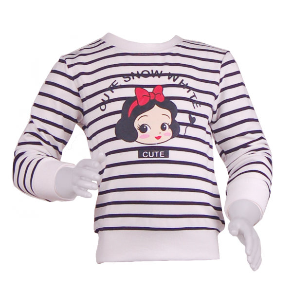 

Кофточка для девочки с Белоснежкой 4 года (104 см) O 30174-white белый цвет