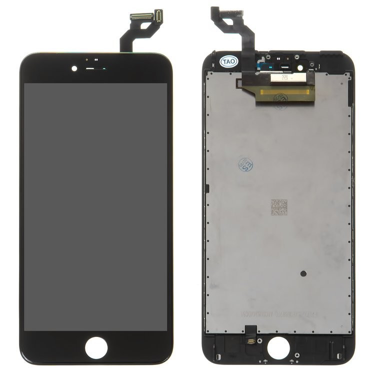 

Дисплей для Apple iPhone 6S Plus чорний із сенсорним екраном з рамкою original
