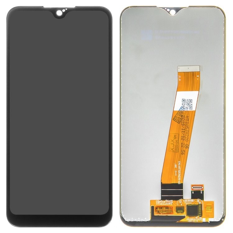 

Дисплей для Samsung A015 Galaxy A01 чорний із сенсорним екраном з вузьким конектором Original PRC original glass