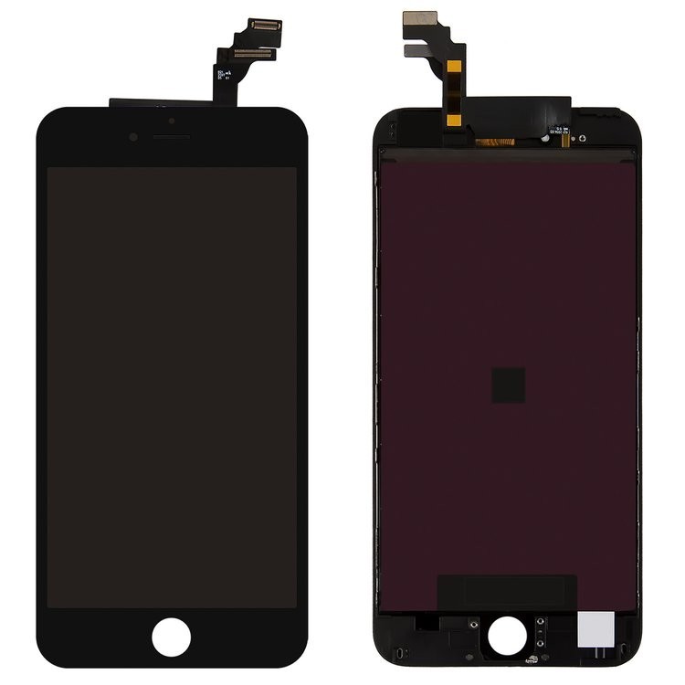 

Дисплей для Apple iPhone 6 Plus чорний із сенсорним екраном з рамкою original