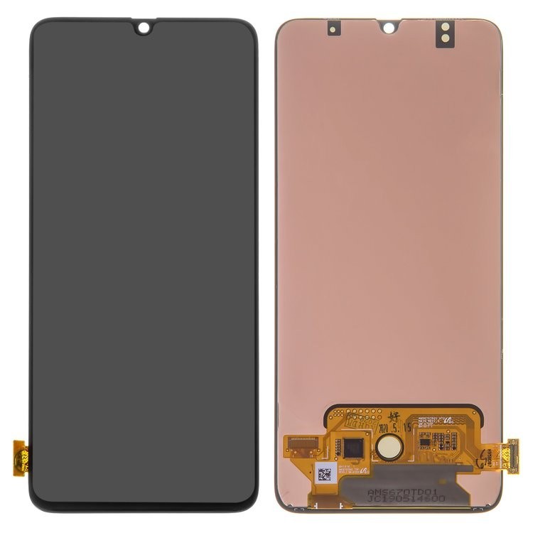 

Дисплей для Samsung A705 Galaxy A70 чорний із сенсорним екраном оригінал переклеєне скло