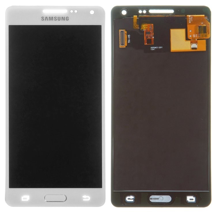 

Дисплей для Samsung A500 Galaxy A5 білий із сенсорним екраном з регулюванням яскравості TFT Best copy