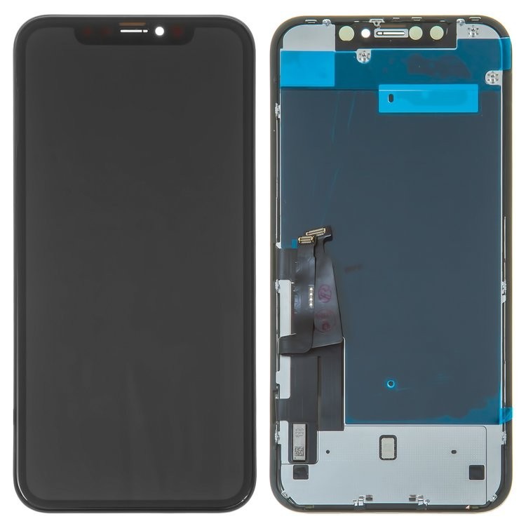 

Дисплей для Appl eiPhone XR чорний із сенсорним екраном з рамкою original