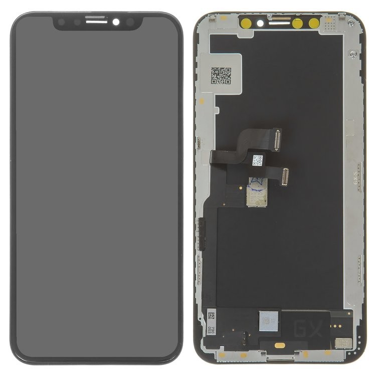 

Дисплей для Apple iPhone XS чорний із сенсорним екраном з рамкою OLED AAA GXS OEM hard