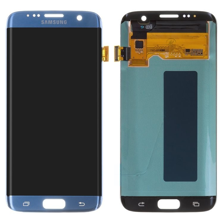 

Дисплей для Samsung G935 Galaxy S7 EDGE блакитний із сенсорним екраном оригінал переклеєне скло