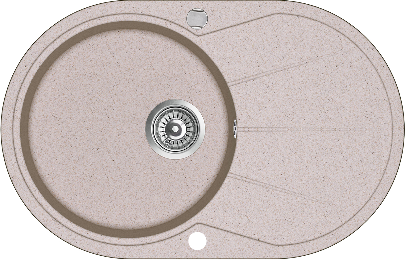 

Кухонная мойка AquaSanita Clarus SR101AW-110 Beige, бежевый