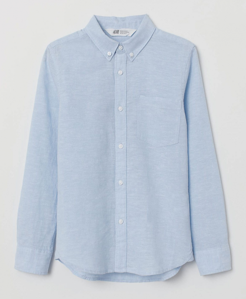

Рубашка H&M 0698433002 164 СМ Голубой 64600
