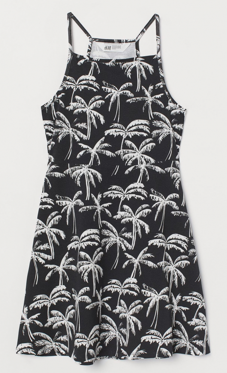 

Сарафан H&M 0865215003 158-164 СМ черно-белый 64622