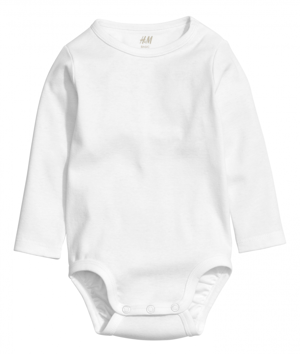 

Боди для мальчика H&M 0400456001 98 СМ Белый 64606