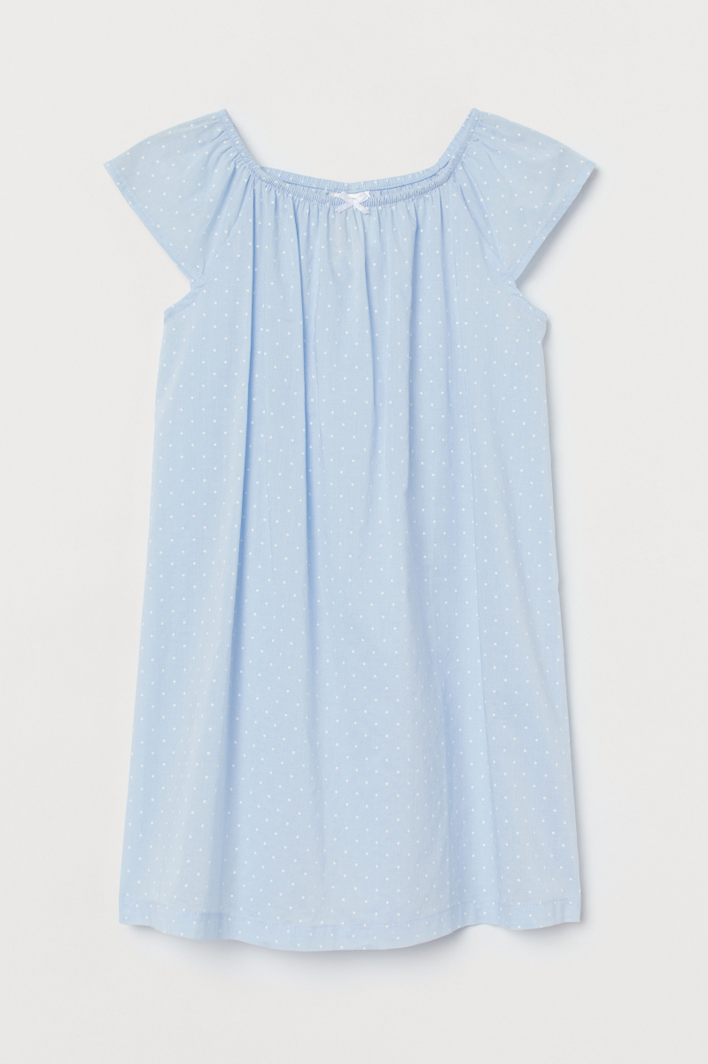 

Ночная рубашка H&M 0826592 110-116 СМ Голубой 64662
