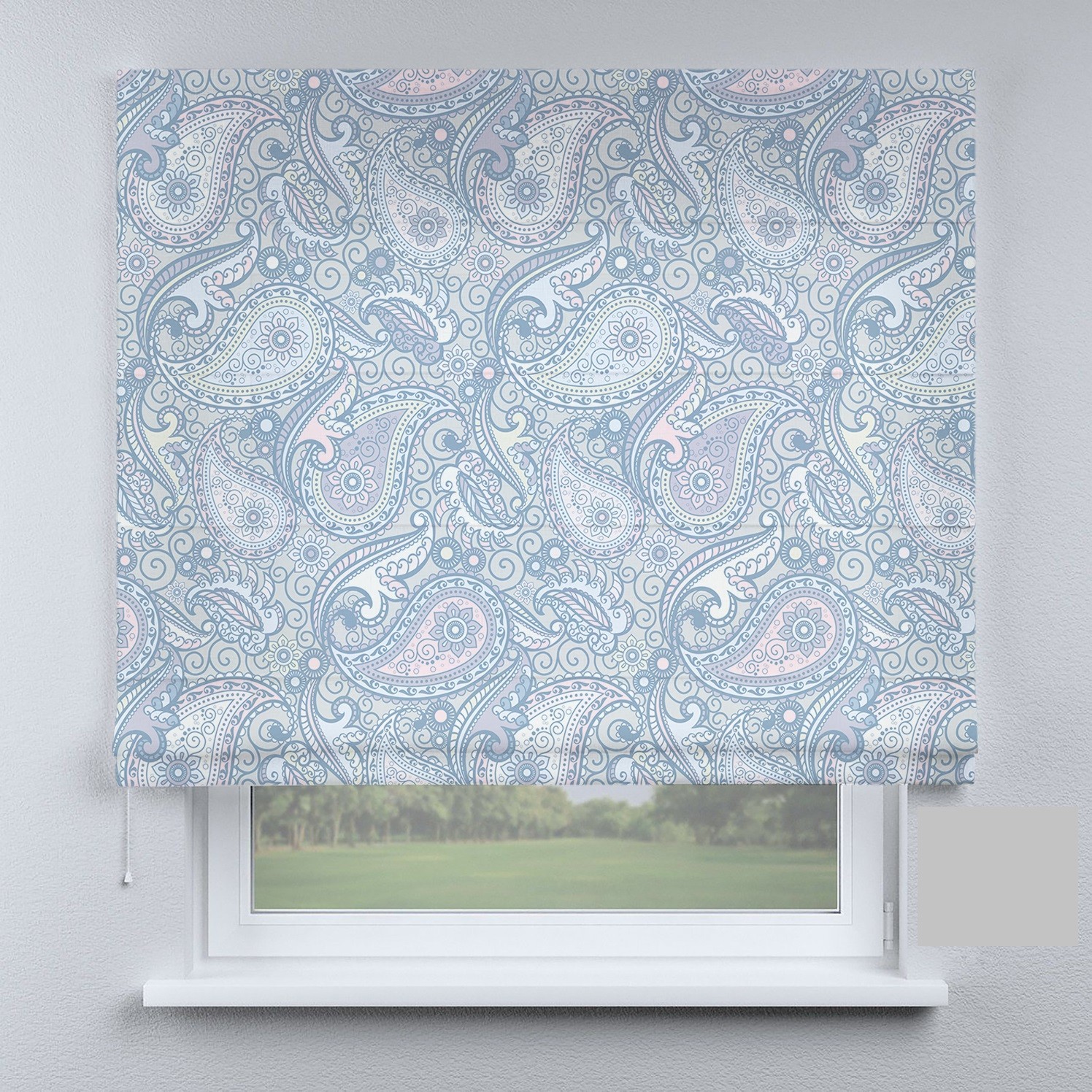 

Римские шторы DECOLIV французский кантри голубой 120*170 см