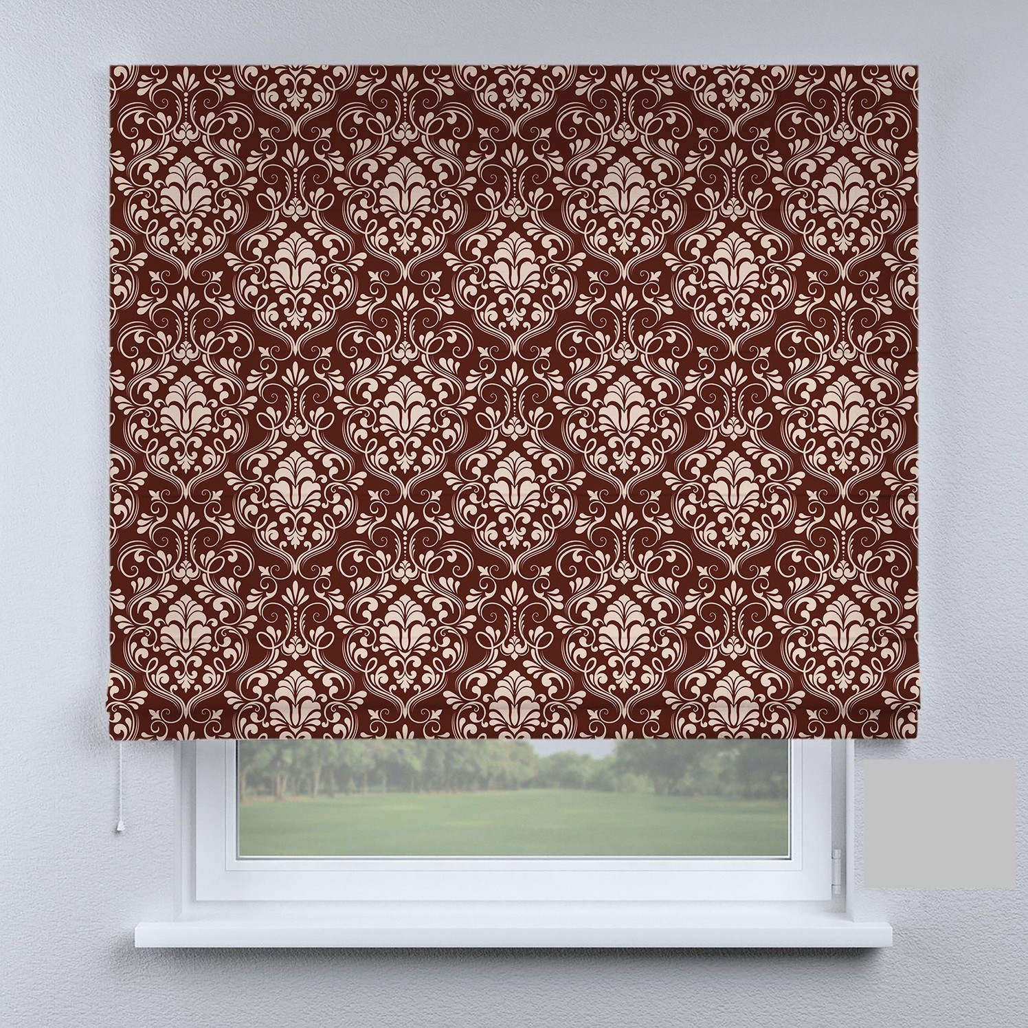 

Римские шторы DECOLIV темно-коричневый модерн 110*170 см