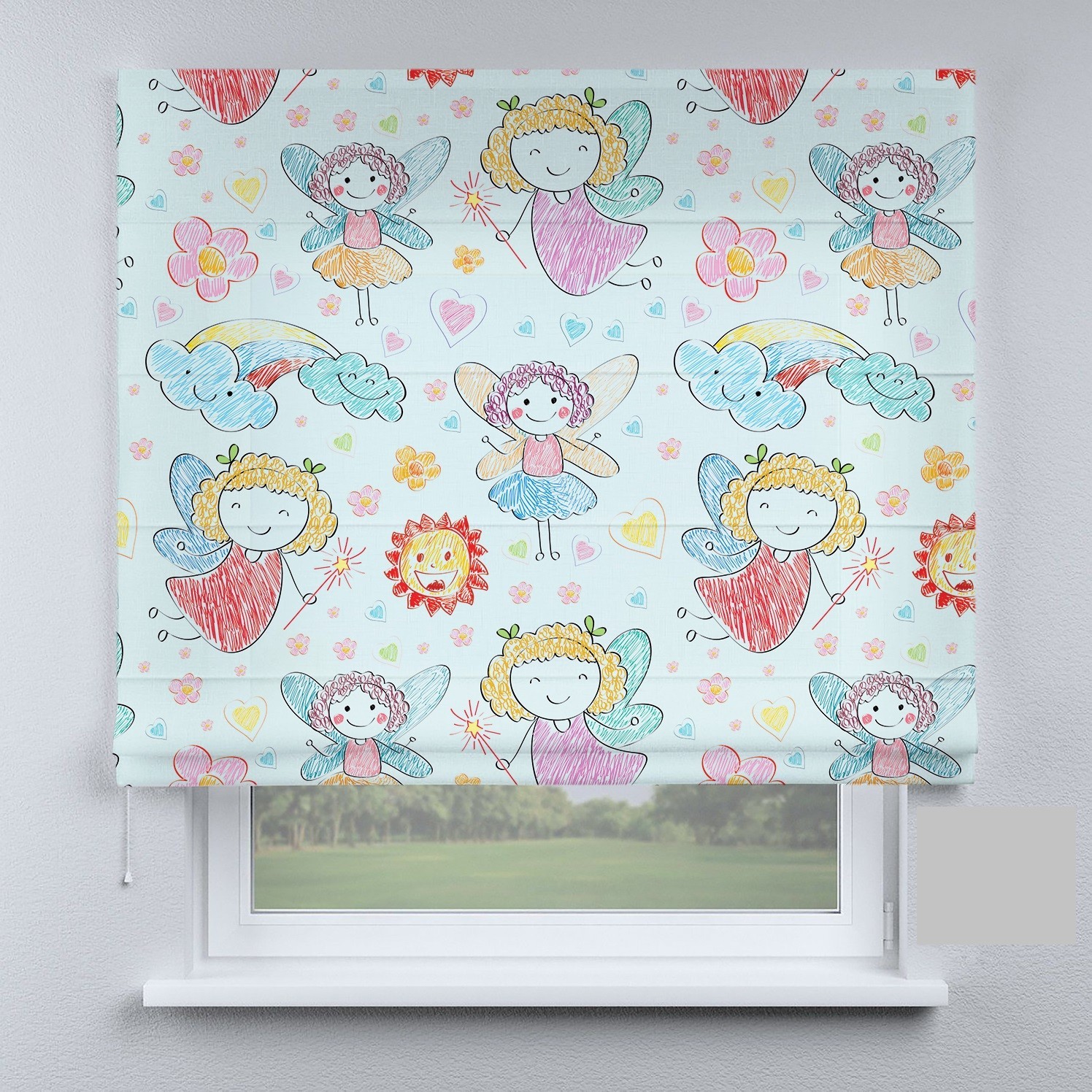

Римские шторы DECOLIV детские бабочки 40*170 см