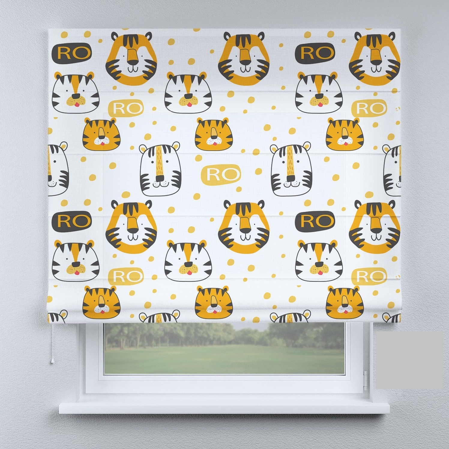 

Римские шторы DECOLIV тигры детские 110*170 см