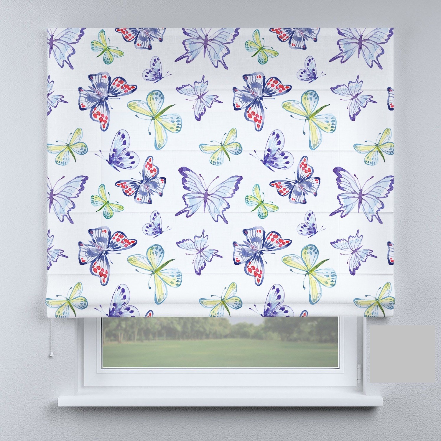 

Римские шторы DECOLIV бабочки Каллима 100*170 см